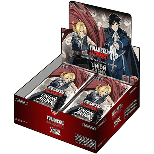 Union Arena FULLMETAL ALCHEMIST - English Booster Box - UE09BT