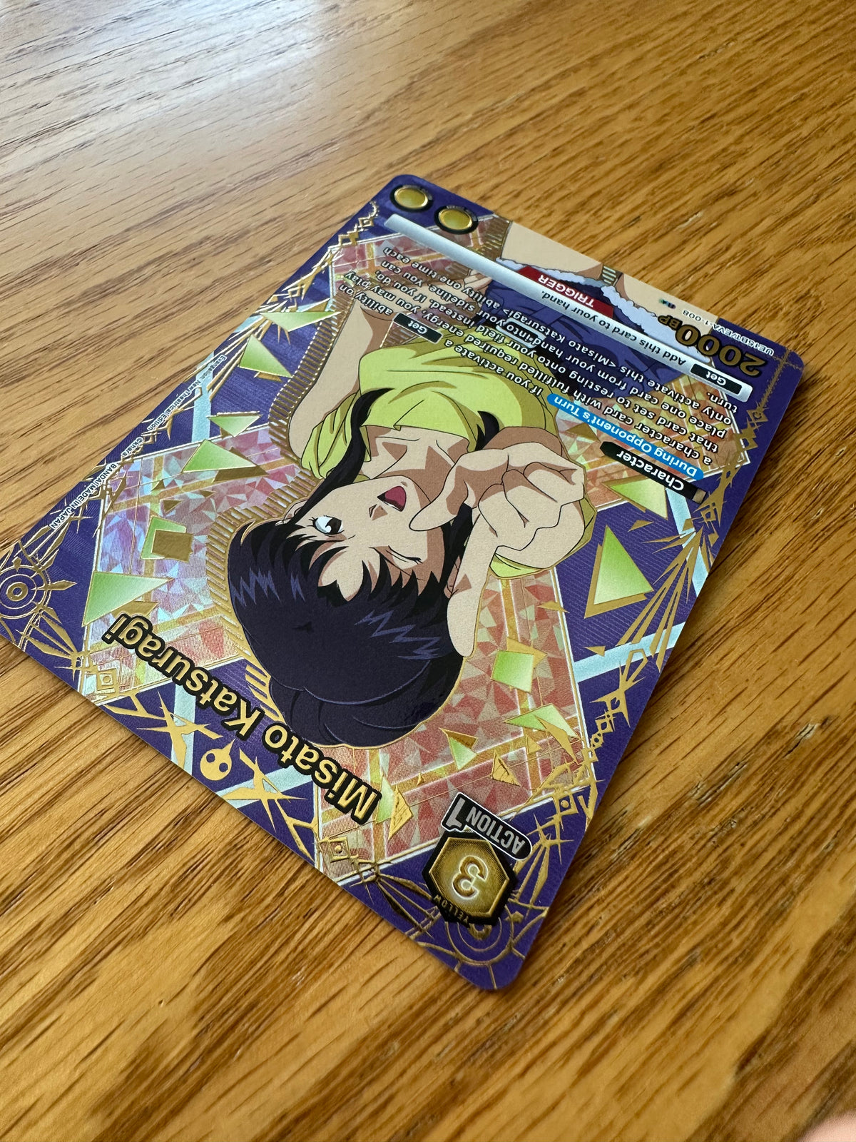 Union Arena Misato Katsuragi (008) (R*) - UE15BT: Evangelion: New Theatrical Edition